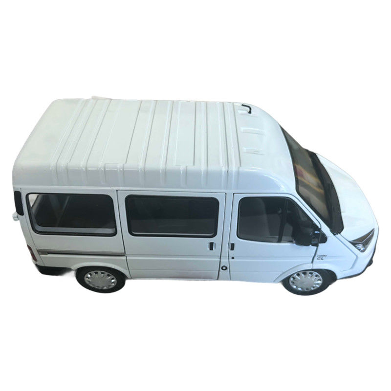 江铃原厂特顺JMC商务车面包客车合金仿真汽车模型摆件1:18非玩具