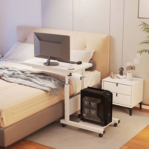 床边移动简约小桌子卧室家用学生书桌简易床上升降宿舍懒人电脑桌