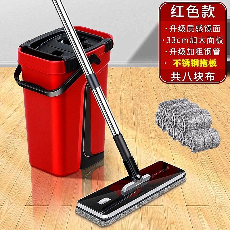 可立尔刮刮乐平板拖把一托净家用懒人免手洗拖布拖地神器干湿两用