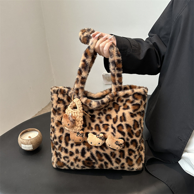 小众百搭通勤单肩托特女包