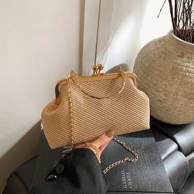 洋气链条单肩包休闲斜挎包女包