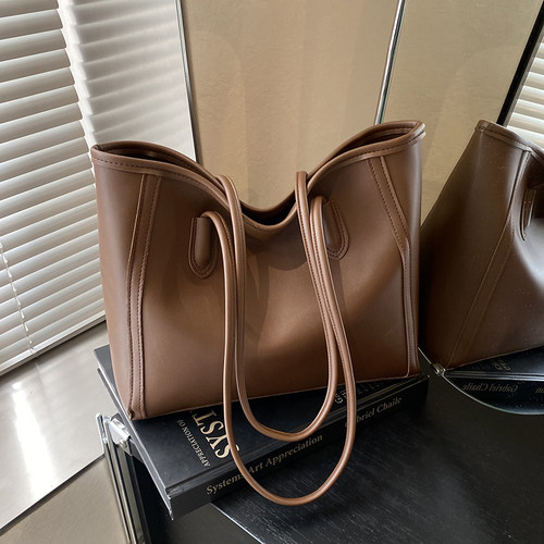 百搭韩版单肩腋下包气质托特包