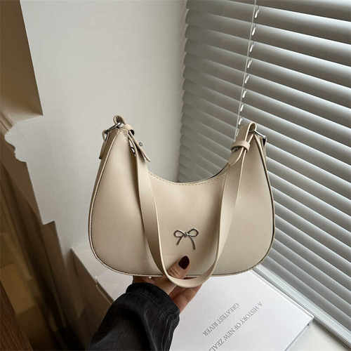 单肩腋下包小众设计斜挎水饺包