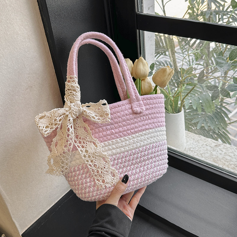 今年流行包包女2023新款夏天沙滩菜篮子手提包小众草编编织水桶包,箱包皮具/热销女包/男包,通用款女包,淘宝优惠券,粉丝福利购,淘宝优惠卷