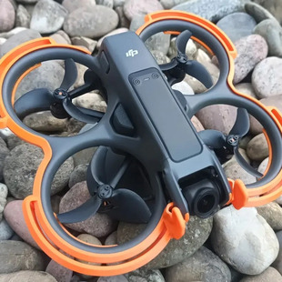 防撞圈适用大疆dji Avata 2无人机镜头保护防撞增高脚架改装配件