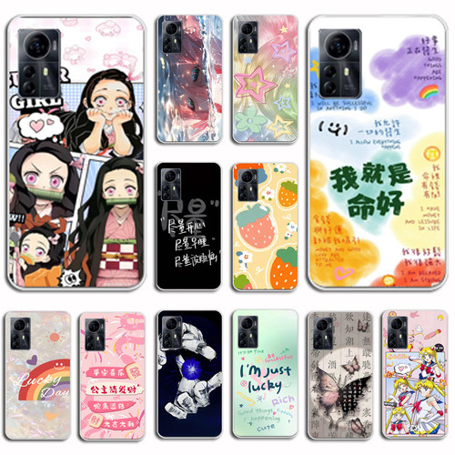 适用于中兴ZTE Blade A72S手机壳ZTE Blade A72S保护套全包透明硅胶磨砂保护壳硅胶软套外壳防摔