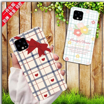 适用于谷歌Pixel 4XL手机壳Google谷歌Pixel 4XL磨砂卡通软壳男女