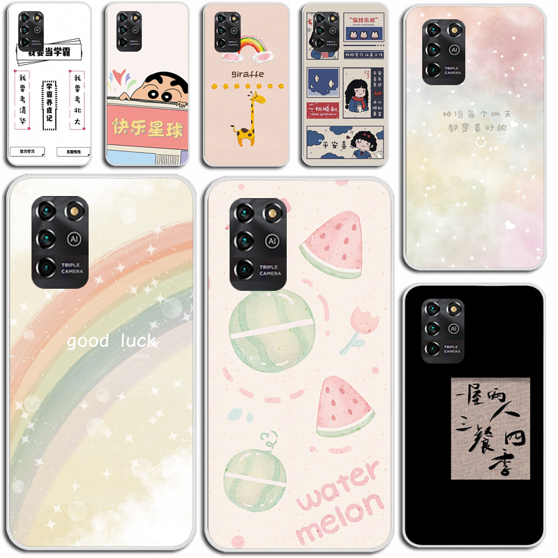 适用中兴V2022手机壳ZTE 8031保护套4G硅胶防摔软壳彩绘日韩男女款硅胶软套外壳防摔