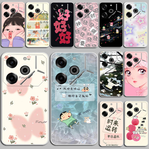 适用传音Tecno Pova 6Pro手机壳lnfinix Tecno Pova6Pro保护套软胶防摔磨砂硅胶软套外壳保护套