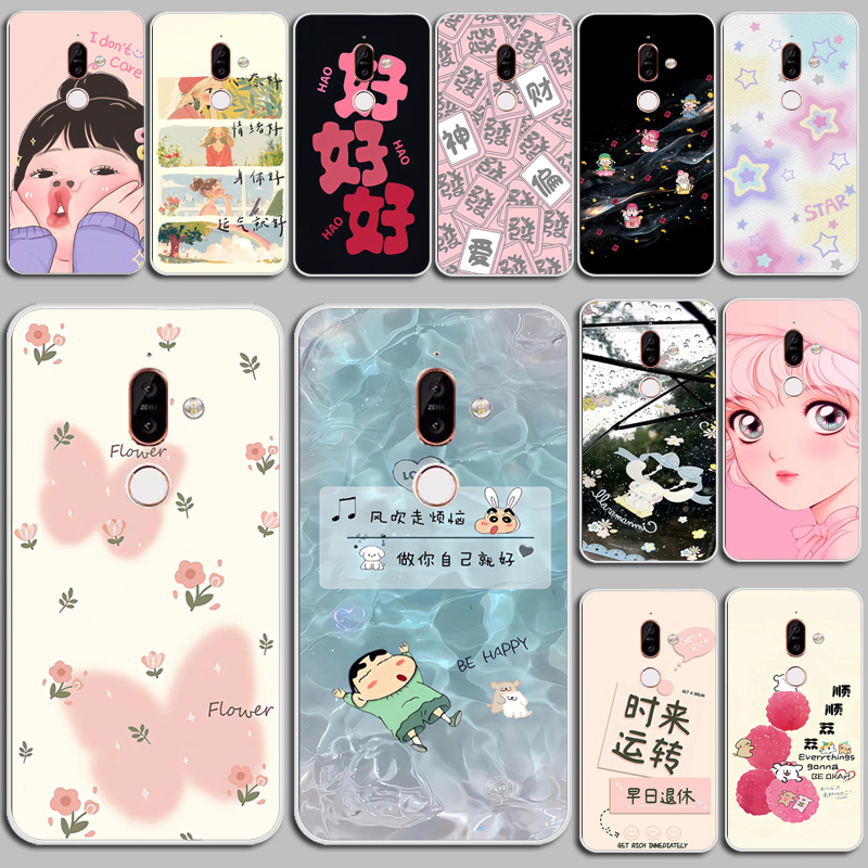 适用诺基亚 X7手机保护套x7磨砂手机壳诺基亚TA-1172软壳卡通硅胶软套外壳保护套