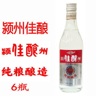 阜阳颍州佳酿金种子酒42度500毫升6瓶柔和型纯粮白酒非原箱固态法