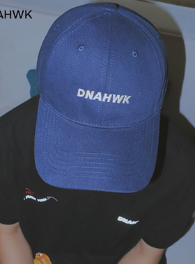 DNAHWK-LIFE系列棒球帽新款硬顶简约大头围美式复古街头帽子