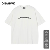 DNAHWK修身 运动百搭简约休闲短袖 sorona 凉感科技250g基础T恤夏
