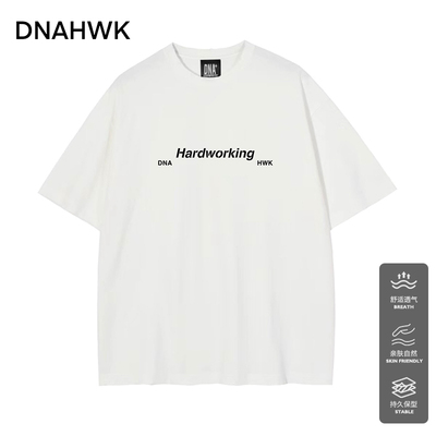 DNAHWK短袖简约基础款凉感T恤
