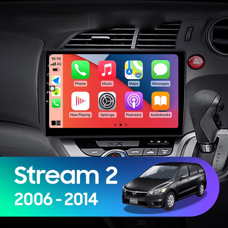 10.1寸大屏适用2007 09 12 14款本田时韵Stream安卓车载中控导航