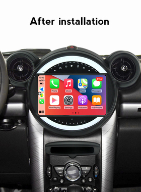 9寸2007-2014款适用于宝马mini R55 R56 R60 R61安卓车载中控导航