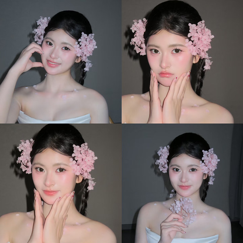 新娘头饰法式复古永生花朵绣球干花高级感气质百搭发饰结婚礼服配,饰品/流行首饰/时尚饰品新,发饰,淘宝优惠券,粉丝福利购,淘宝优惠卷