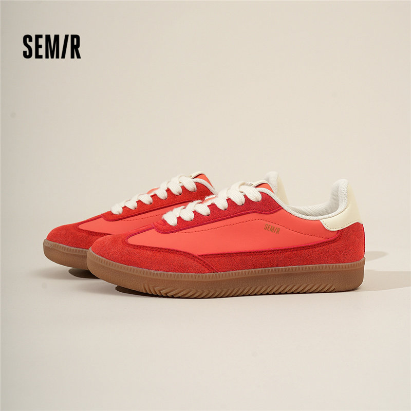 Semir德训鞋女鞋2025夏季新款休闲软底百搭平底鞋女潮款时尚板鞋,女鞋,德训鞋,淘宝优惠券,粉丝福利购,淘宝优惠卷