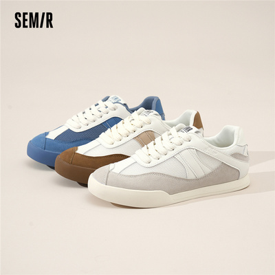Semir春夏新款平底百搭德训鞋