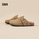 女款 包头懒人一脚蹬外穿拖鞋 2025夏季 经典 新款 semir旗舰店勃肯鞋