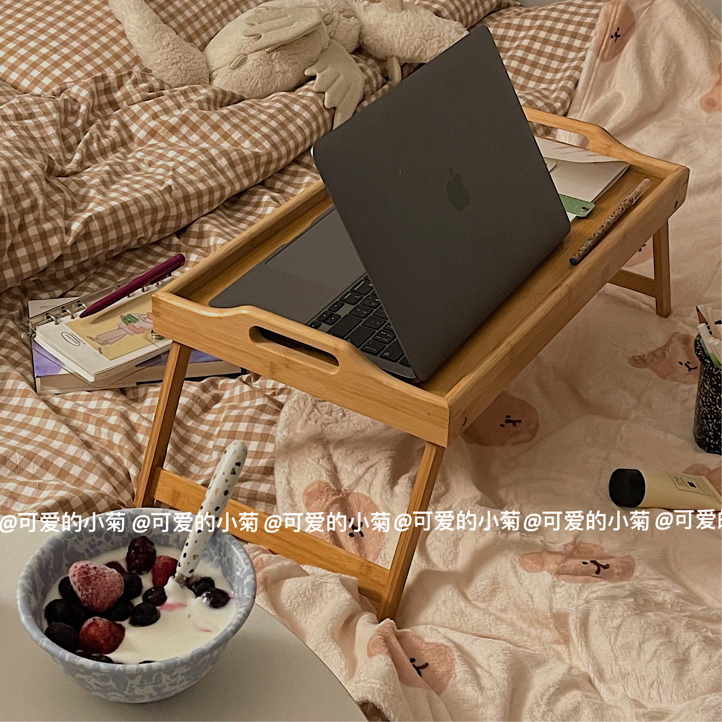 床上可折叠书桌学生宿舍可移动懒人桌电脑桌ins多功能简约小桌子