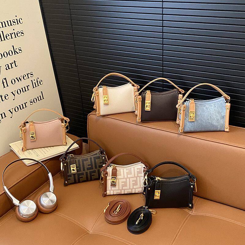 韩版儿童包包2026新款时尚复古女童手提斜挎包洋气百搭女孩零钱包