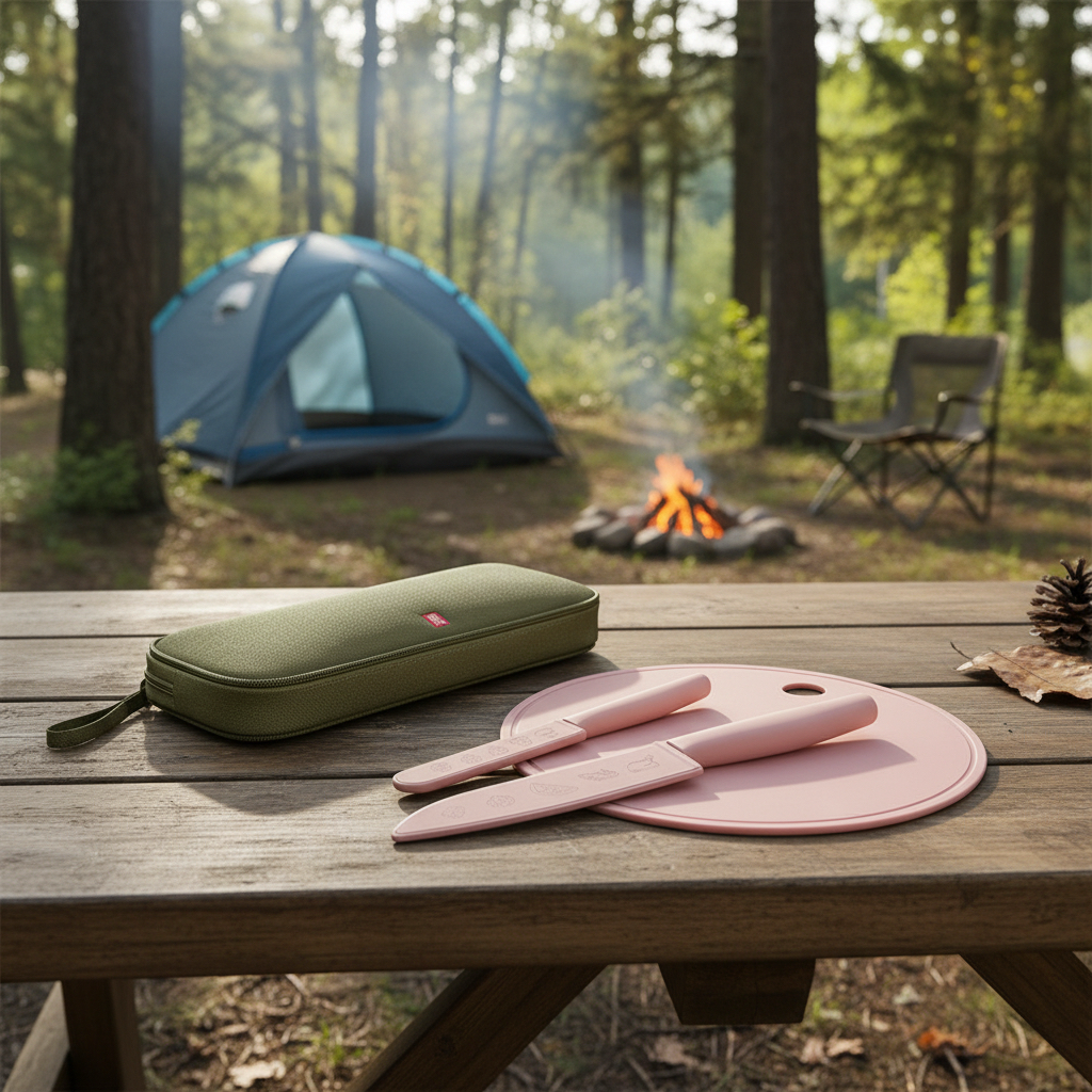 德国双立人now系列刀具套装4件套露营刀包套装多用锯齿刀折叠砧板