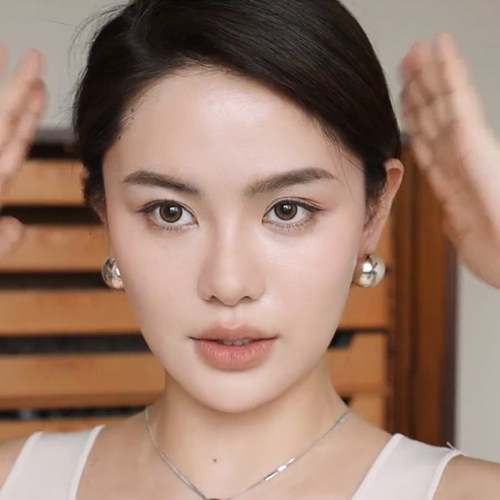 原创设计圆球形925银耳环女