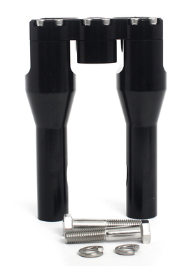 适用哈雷Dyna/Street bob/Softail/Sportster手把立柱加高码