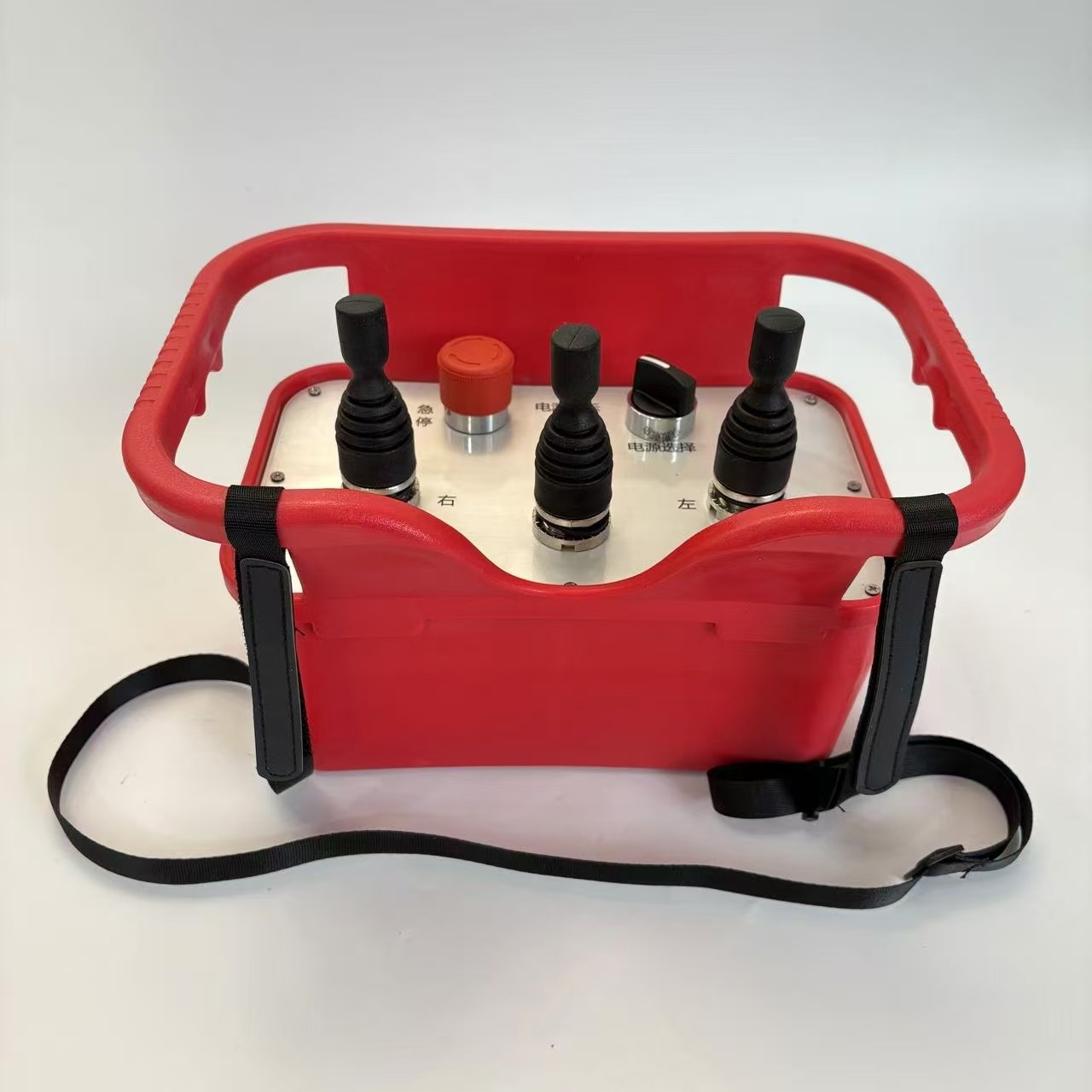 肩带式腰挂控制盒控制箱手操器控制手柄控制手柄操作开关盒遥杆式