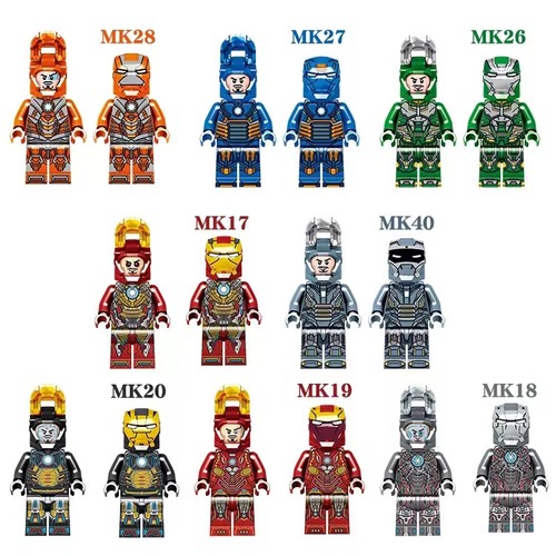 钢铁侠超级英雄人仔防尘盒