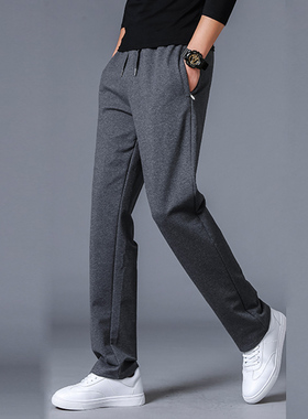 男装纸样E301春秋大码束腰休闲直筒运动卫裤服装裁衣图纸裁剪纸板