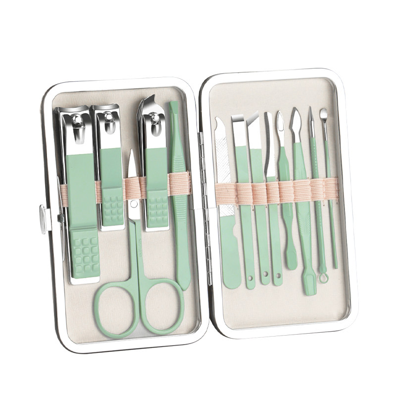 Matcha Green Nail Clippers Set - 7-Piece Portable Kit - Product image 5