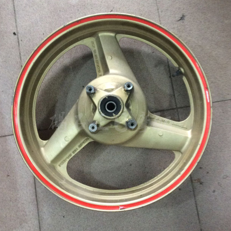 拆车CB400 92-93-94-95-96-97-98年后轮毂后轮圈尾轮盖后钢圈胶垫