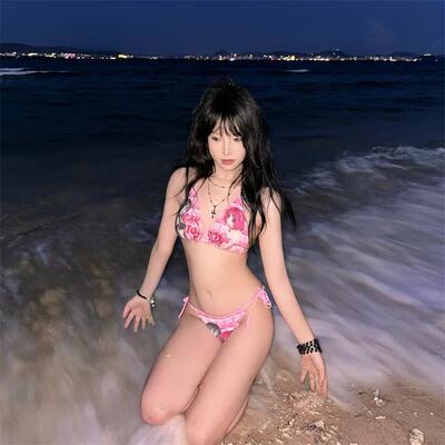 2024年夏季新款纯欲泳衣比基尼