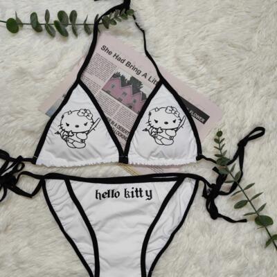 现货小胸聚拢多巴胺纯欲风比基尼