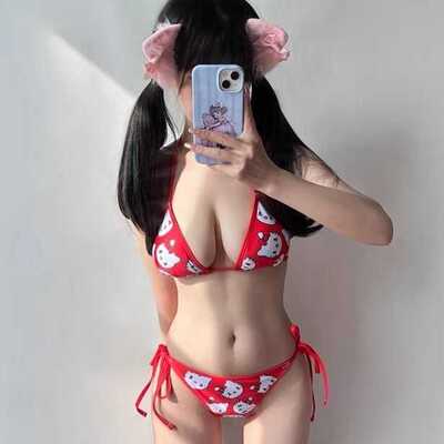 可爱少女甜美比基尼日系性感泳衣