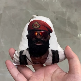 三角洲行动雷斯语音挂件我要把你崩飞两段发声搞怪小玩具书包挂饰