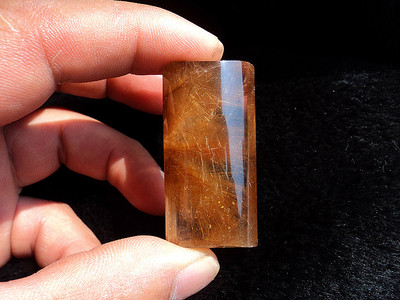 中国水晶矿石天然钛晶无事牌吊坠