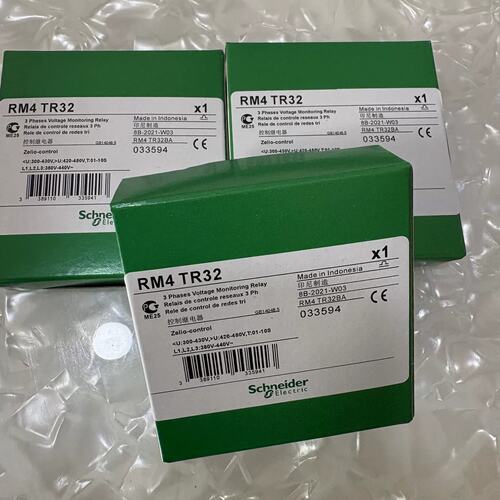 议价全新原装施耐德相序控制继电器RM4TR32缺相过欠压保护器