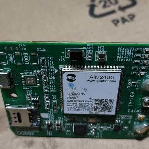 议价合宙Air724UG 4G通讯模块，拆机件，成色还可以，有点