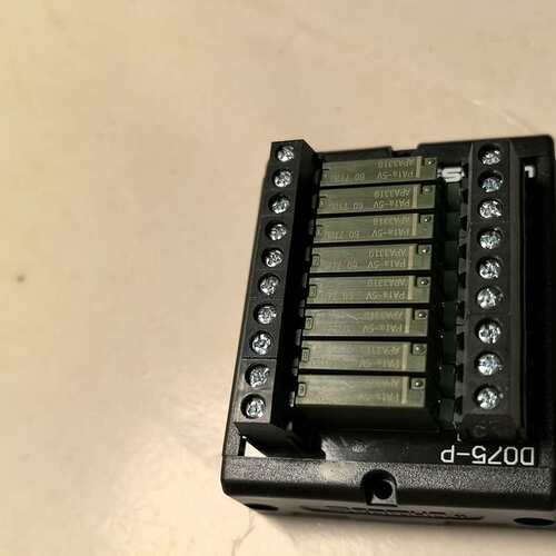 议价8位松下继电器模块D075-P（5V），4盒50一盒