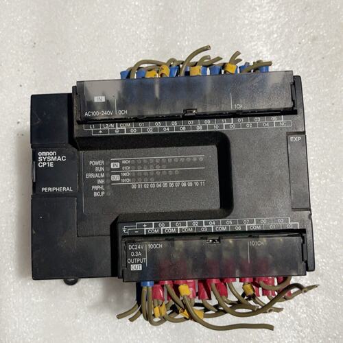 议价欧姆龙PLC CP1E-E30SDR-A 通电亮 配件出