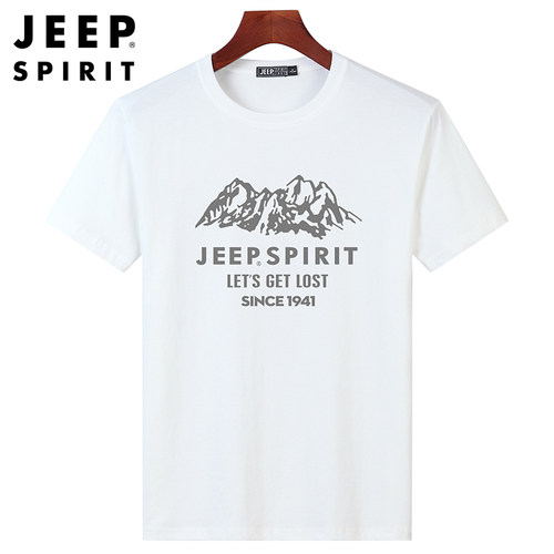 JEEPSPIRIT短袖休闲男士T恤