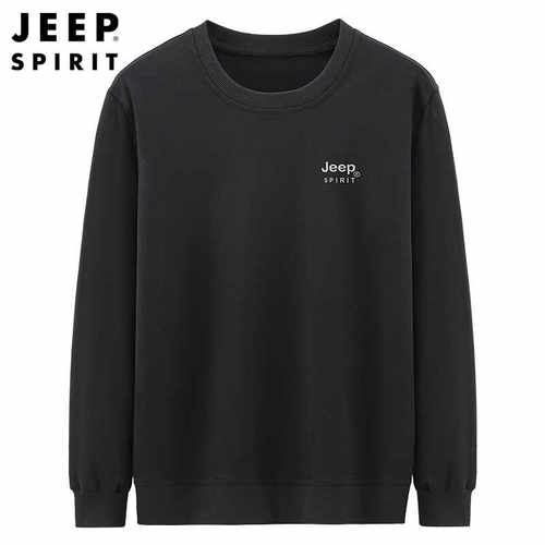 大码运动春秋套头卫衣JEEPSPIRIT