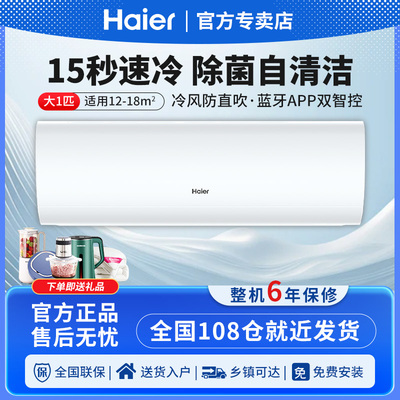 1p匹冷暖空调小一匹海尔