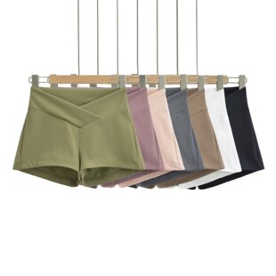 可瑜可伽2025年夏季新款孕妇瑜伽短裤裤女低腰托腹提臀打底裤运动