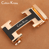 高档锌合金皮带扣头自动扣男士 带头耐刮耐磨 3.5腰带配件裤