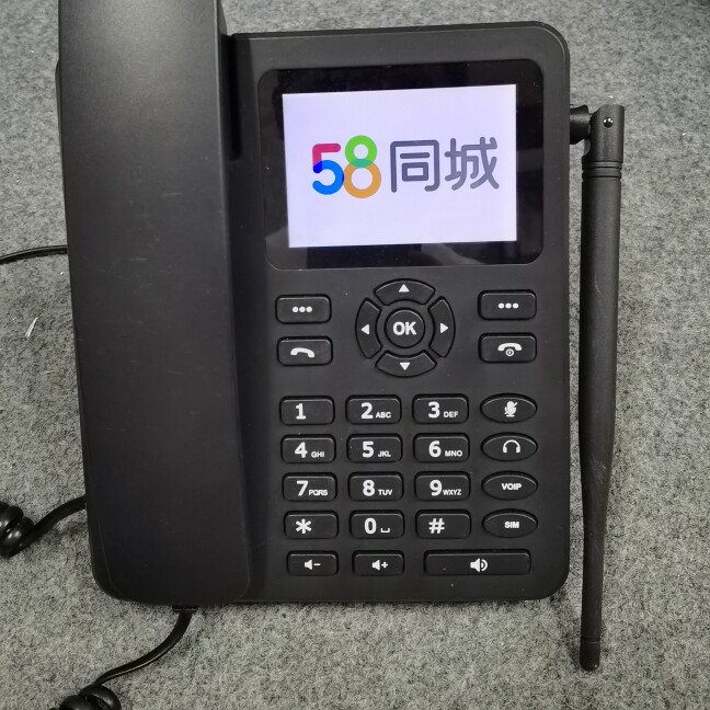 卡尔kt8001 58同城定制机无线插卡座机oa电话机 二手