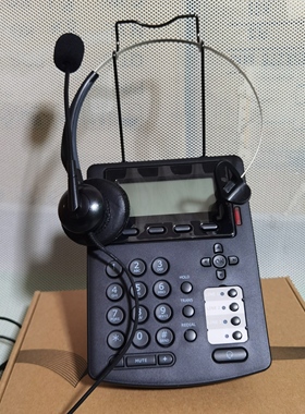 IP电话机话务员SIP网络语音呼叫中心s320p话机双线路vt650